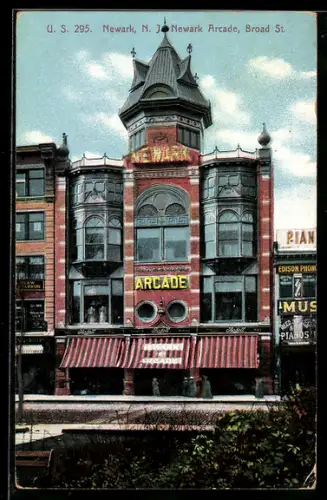 AK Newark, NJ, Newark Arcade, Broad St