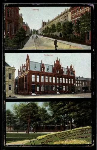 AK Arnhem, Parkweg, Postkantoor
