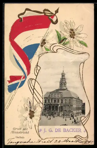 Künstler-AK Maastricht, Stadhuis