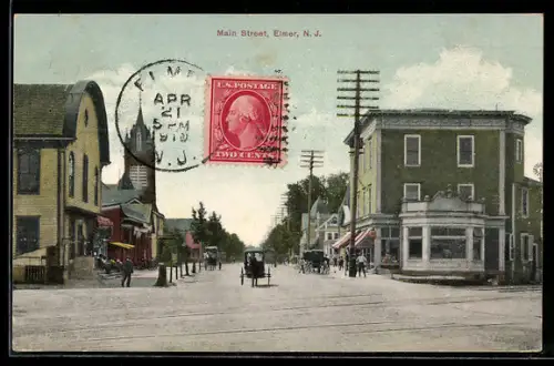 AK Elmer, NJ, Main Street