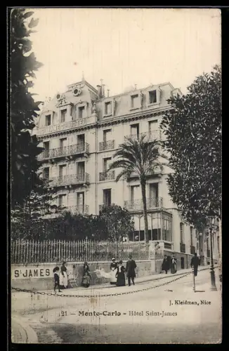 AK Monte-Carlo, Hôtel Saint-James