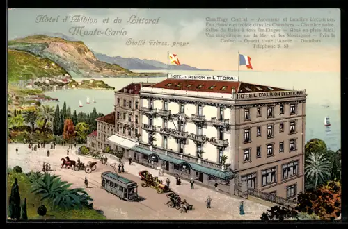 AK Monte-Carlo, Hôtel d`Albion et du Littoral