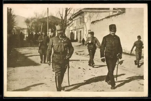 AK Shkodra, Gen. Trollmann mit Soldaten