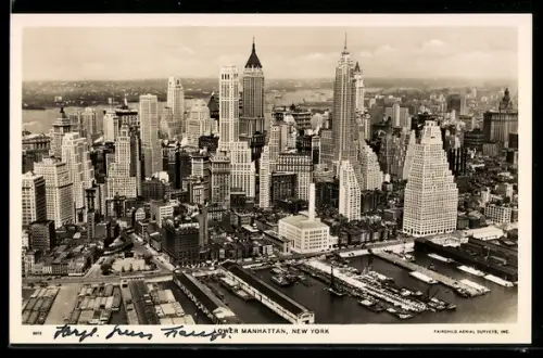 AK New York City, Lower Manhattan, Wolkenkratzer