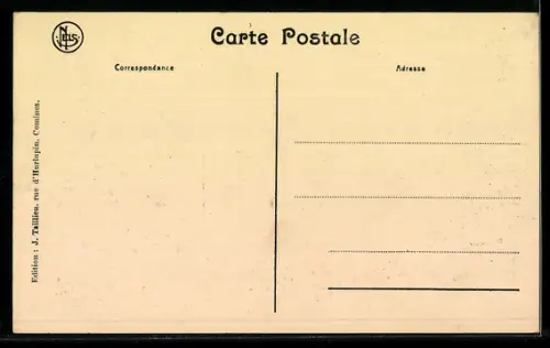 AK Comines, Rue de la Republique, Kleinbahn