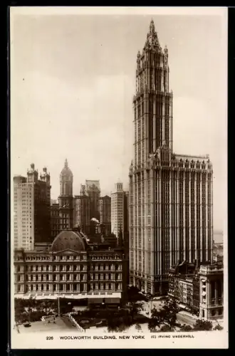 AK New York, NY, Wollworth Building, Art Deco