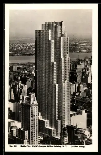 AK New York, NY, Radio City World`s Largest Office Building