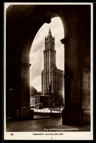 AK New York, Woolworth Building