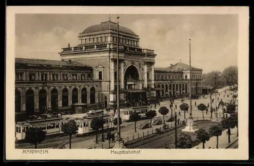 AK Mannheim, Hauptbahnhof