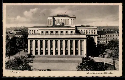 AK Dessau, Das Dessauer Theater