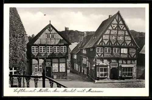 AK Mölln, Am Markt mit Museum