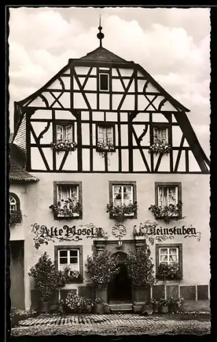 AK Beilstein a. d. Mosel, Gasthaus Weinstuben Alte Mosel