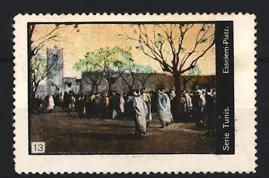 Reklamemarke Tunis, Esselem-Platz