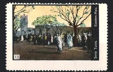Reklamemarke Tunis, Esselem-Platz
