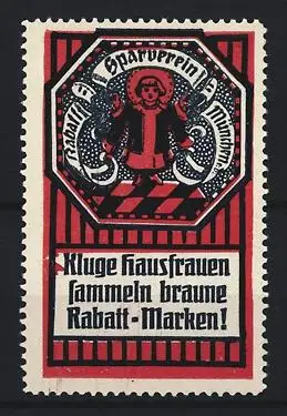 Reklamemarke München, Sparverein, Münchner Kindl