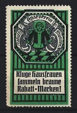 Reklamemarke München, Sparverein, Münchner Kindl