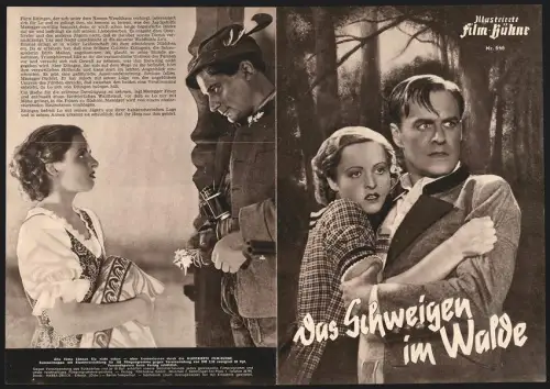 Filmprogramm IFB Nr. 646, Das Schweigen im Walde, Paul Richter, Hansi Knoteck, Regie: Peter Ostermayr