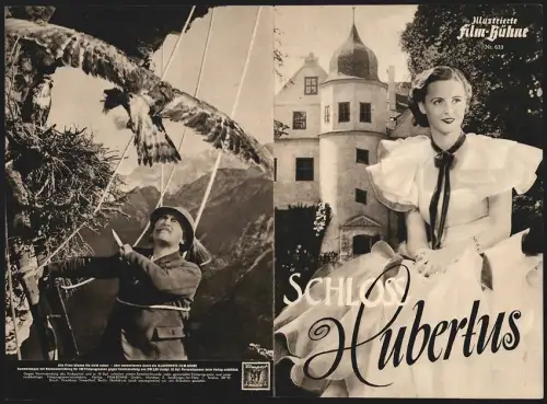 Filmprogramm IFB Nr. 633, Schloss Hubertus, Hansi Knoteck, Friedrich Ulmer, Regie: Hans Deppe