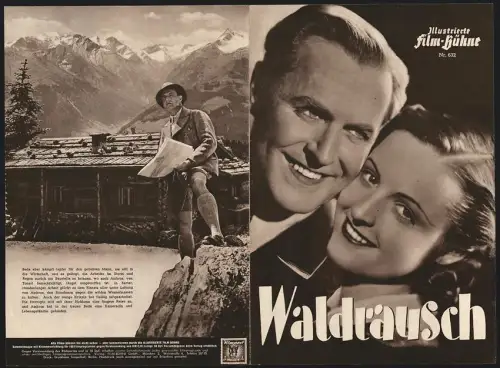 Filmprogramm IFB Nr. 632, Waldrausch, Paul Richter, Hansi Knoteck, Hedwig Bleibtreu, Regie: Peter Ostermayr