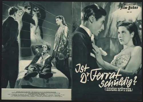 Filmprogramm IFB Nr. 657, Ist Dr. Ferrat schuldig?, Leopold Biberti, Marina Rainer, Regie: Hans Heinz Zerlett