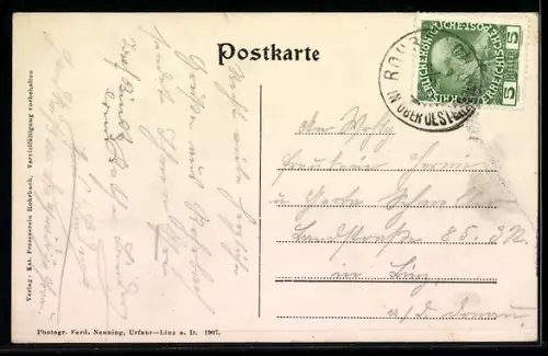 AK Rohrbach /Ob.-Oe., Unterer Markt