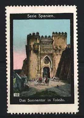 Reklamemarke Toledo, Das Sonnentor
