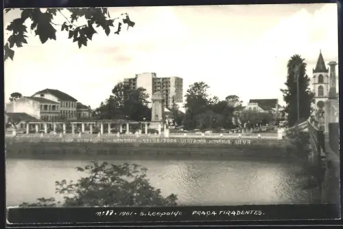 Fotografie Beira Siros, Ansicht Sao Leopoldo / Brasilien, Praca Firadentes