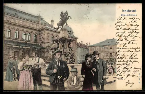 AK Innsbruck, Leopoldsbrunnen