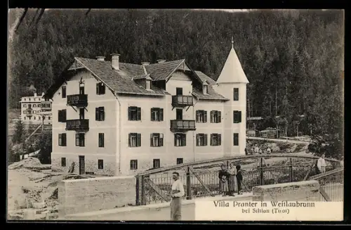 AK Sillian, Weitlanbrunn bei Sillian, Hotel Villa Pranter