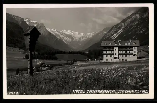 AK Trins bei Steinach, Alpenhotel Trinserhof, Bildstock