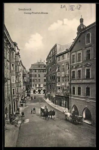 AK Innsbruck, In der Herzog-Friedrich-Strasse