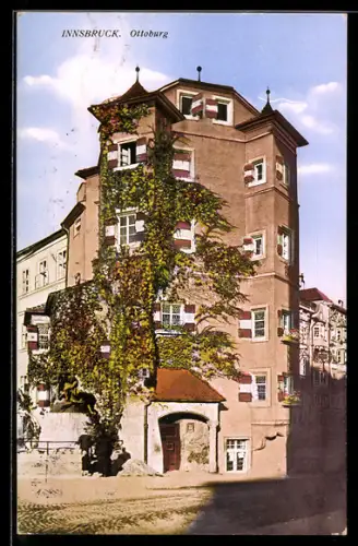 AK Innsbruck, Gasthaus Ottoburg, Bes. R. Kahl
