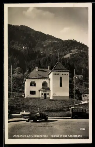 AK Annenheim am Ossiachersee, Talstation der Kanzelbahn