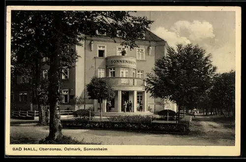 AK Bad Hall /Oberdonau, Gasthaus Sonnenheim