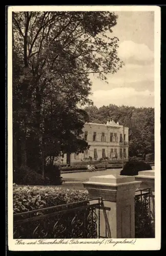 AK Bad Tatzmannsdorf /Burgenland, Kur- und Frauenheilbad, Hotel Batthany