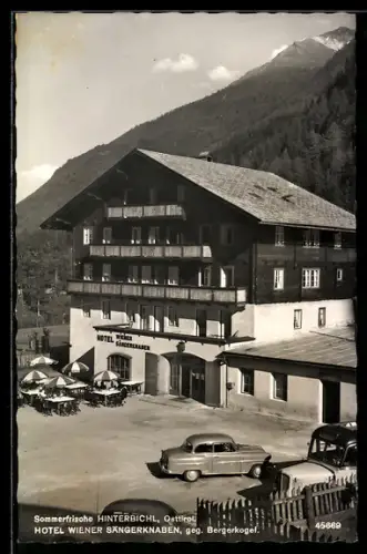 AK Hinterbichl /Osttirol, Hotel Wiener Sängerknaben