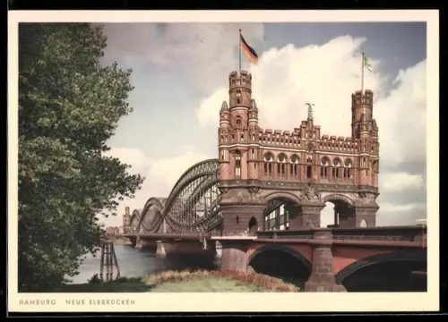AK Hamburg-Rothenburgsort, Neue Elberbrücken