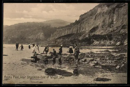 AK Shanklin /Isle of Wight, Rocky Pool