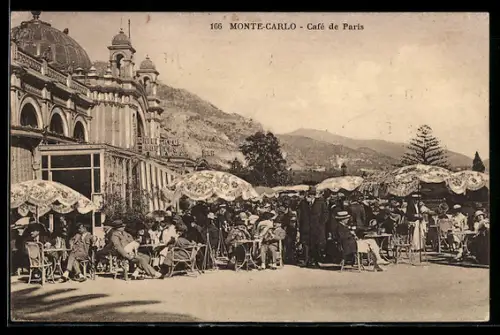 AK Monte Carlo, Café de Paris