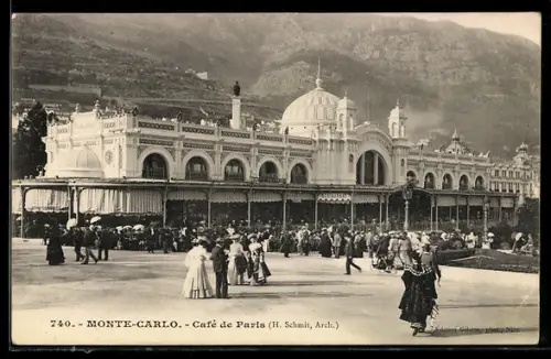 AK Monte-Carlo, Café de Paris