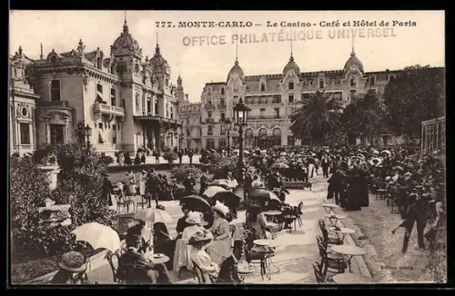 AK Monte-Carlo, Le Casino, Café et Hôtel de Paris