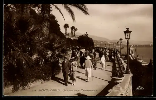AK Monte-Carlo, Un coin des Terrasses