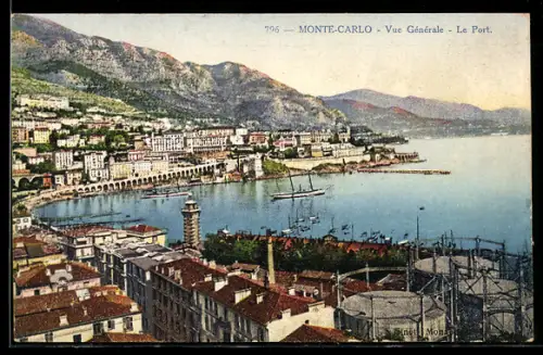 AK Monte-Carlo, Vue Générale, Le Port