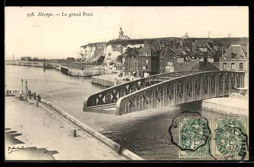 AK Dieppe, Le grand Pont