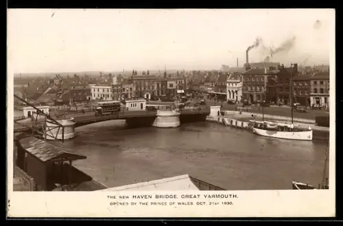 AK Great Yarmouth, The New Haven Bridge