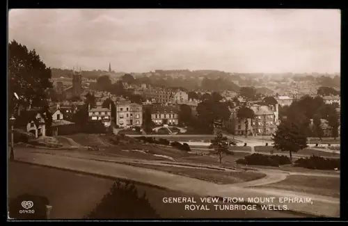 AK Royal Tunbridge Wells, General view from Mount Ephraim