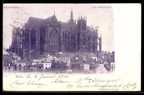AK Metz, La Cathédrale