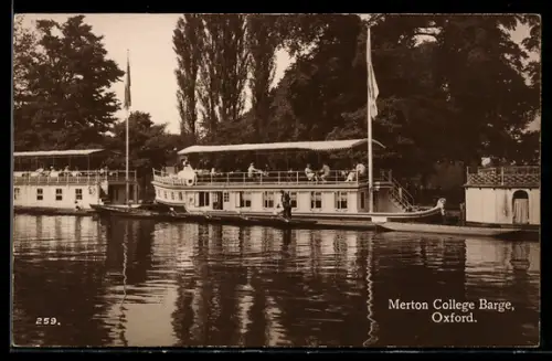 AK Oxford, Merton College Barge