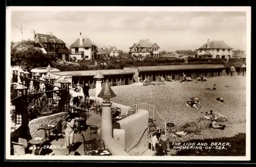 AK Angmering-on-Sea, The Lido and Beach