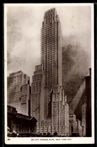 AK New York, NY, 500 5th Avenue Bldg